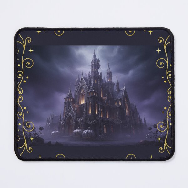 Item preview, Gothic Castle in the Purple Mist: Halloween Exclusive designed and sold by Studio Yvonne .