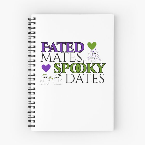 Item preview, Fated Mates Spooky Dates Bookish Halloween Design designed and sold by ThePeelAppeal.