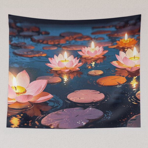 Item preview, Pond of Gentle Glow designed and sold by ArtfullMinds.