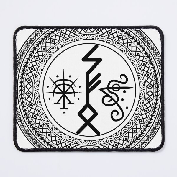 Item preview, Runic Money Talisman – Mystic Wealth & Prosperity Symbols designed and sold by tredinium.
