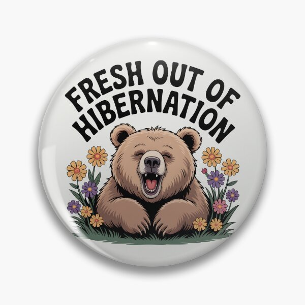 Item preview, Fresh Out of Hibernation – Cozy Spring Awakening designed and sold by Jollys-ArtShop.