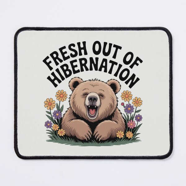 Item preview, Fresh Out of Hibernation – Cozy Spring Awakening designed and sold by Jollys-ArtShop.