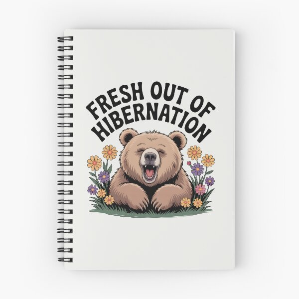 Item preview, Fresh Out of Hibernation – Cozy Spring Awakening designed and sold by Jollys-ArtShop.