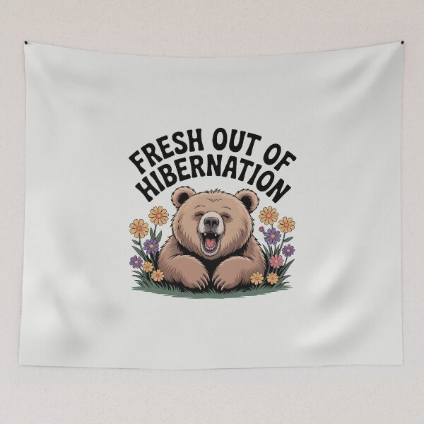 Item preview, Fresh Out of Hibernation – Cozy Spring Awakening designed and sold by Jollys-ArtShop.