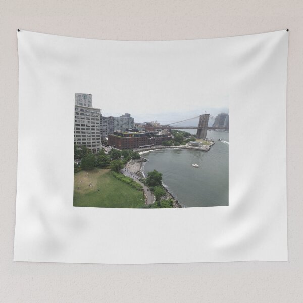 Item preview, Aerial View, Brooklyn Bridge Park, Brooklyn Bridge, Brooklyn, New York City designed and sold by lenspiro.