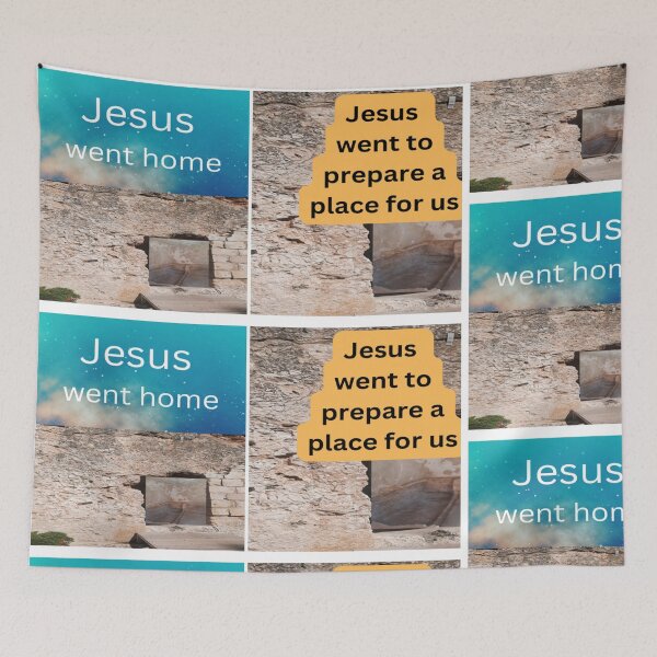 Item preview, Jesus Went Home to Prepare a Place by Alfreidia Flowers designed and sold by Alfreidia Flowers.