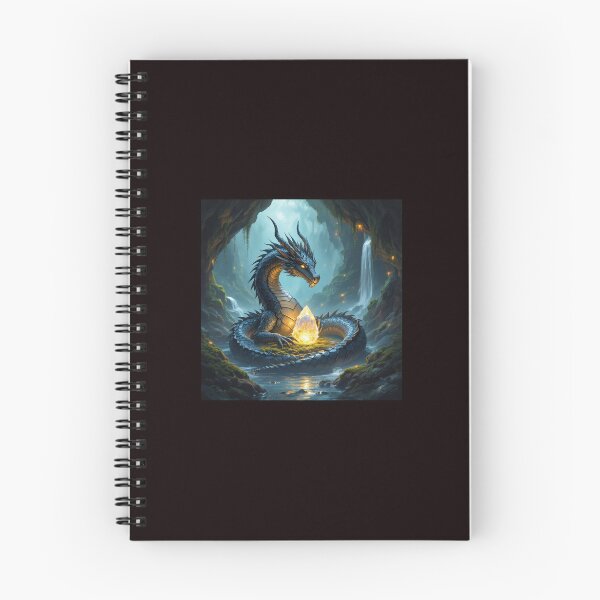 Item preview, Dragon guarding diamond in cave designed and sold by seahorse crossing.