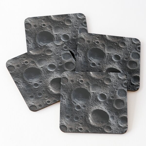 Item preview, Cratered Lunar Surface Moon Shadows designed and sold by LabMandala.