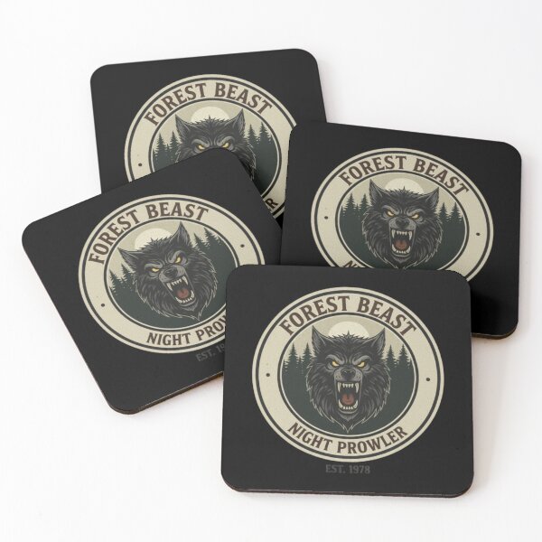 Item preview,  Forest Beast Night Prowler Logo designed and sold by Silent Watch Threads..