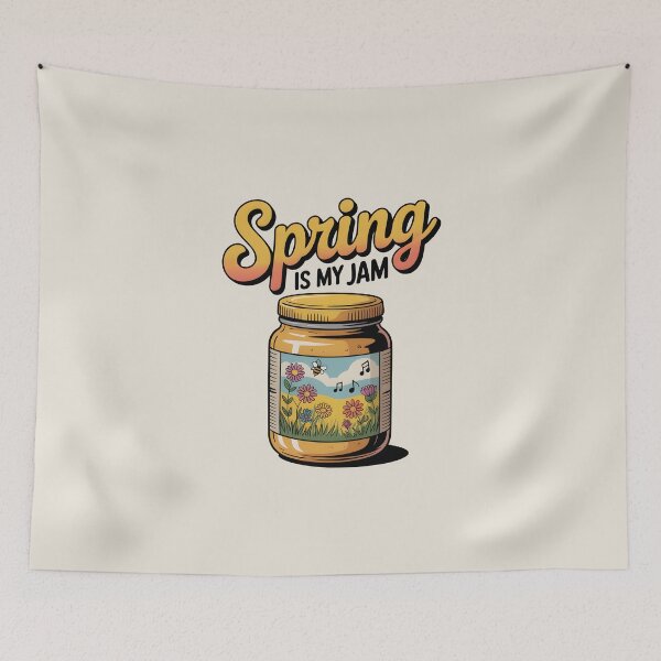 Item preview, Spring is My Jam – Sweet Seasonal Vibes designed and sold by Jollys-ArtShop.