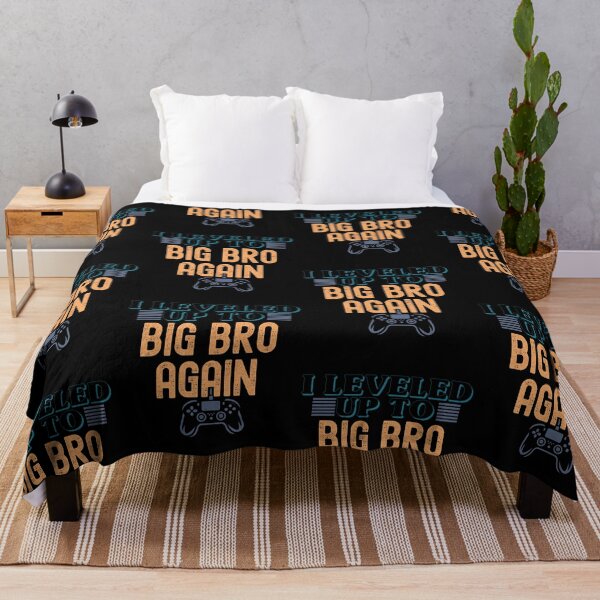 Item preview, I Leveled Up to Big Bro Again Gamer Pregnancy Announcement designed and sold by LuxeGraphix.