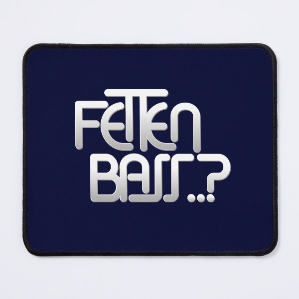 Item preview, Fat bass? (silver) designed and sold by hard2wear.