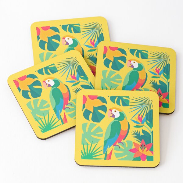 Item preview, Tropical Parrot Illustration designed and sold by VibrArtco.
