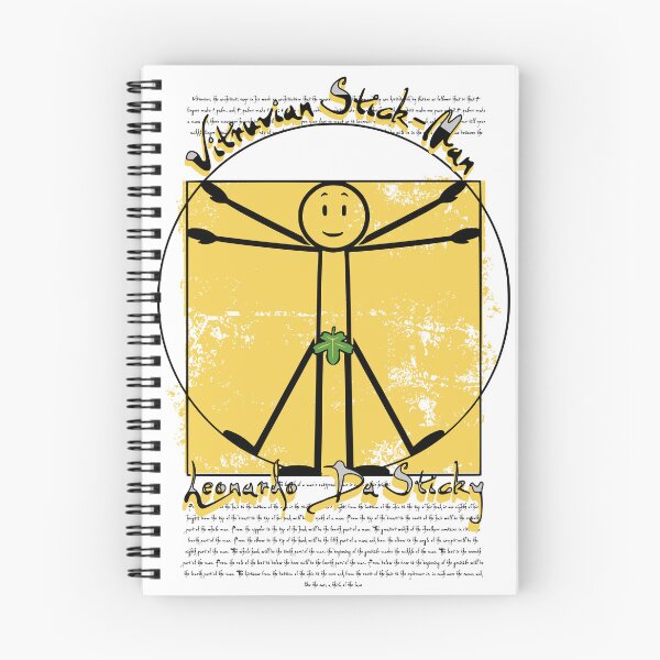 Item preview, Vitruvian Stick-man designed and sold by SHIRTHEAD TEES .
