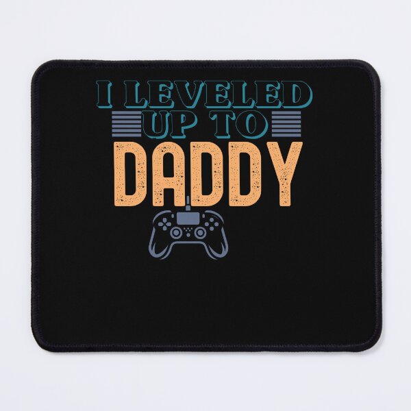 Item preview, I Leveled Up to Daddy Funny Gamer Pregnancy Announcement designed and sold by LuxeGraphix.