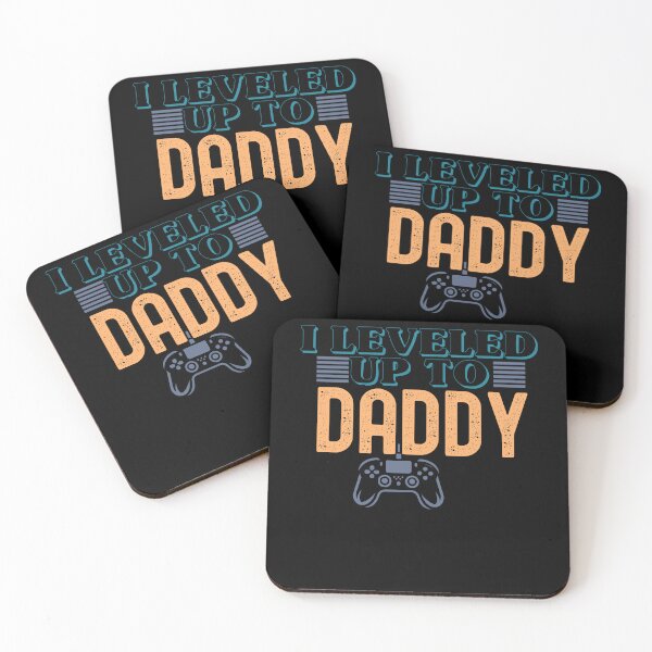 Item preview, I Leveled Up to Daddy Funny Gamer Pregnancy Announcement designed and sold by LuxeGraphix.