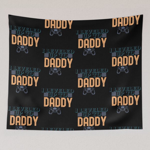 Item preview, I Leveled Up to Daddy Funny Gamer Pregnancy Announcement designed and sold by LuxeGraphix.