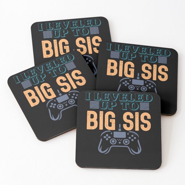 Item preview, I Leveled Up to Big Sis Gamer Pregnancy Announcement designed and sold by LuxeGraphix.
