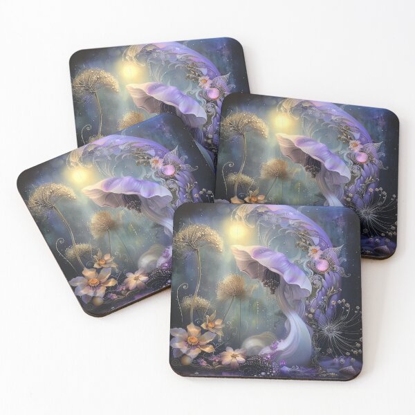 Item preview, Moonlit Mycelium designed and sold by bloorose.