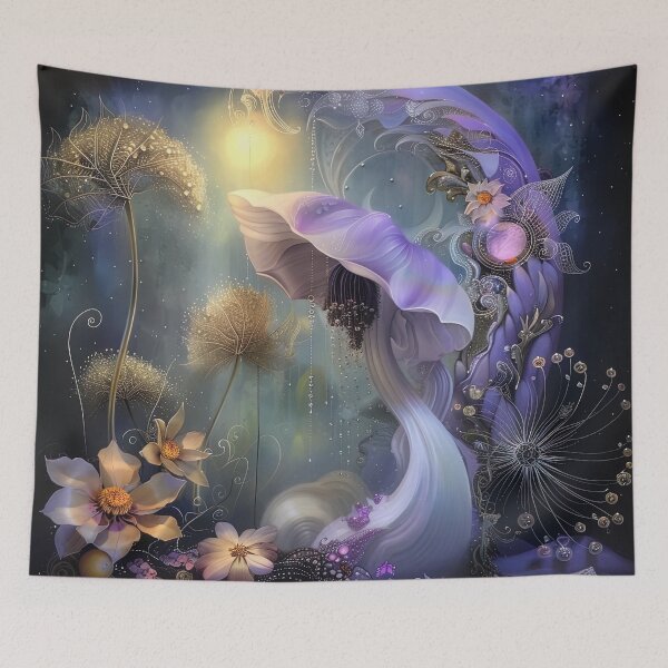 Item preview, Moonlit Mycelium designed and sold by bloorose.