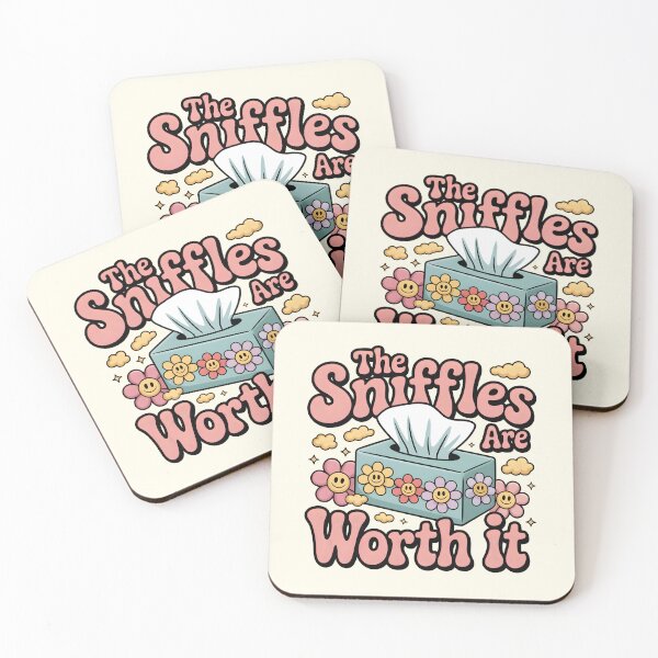 Item preview, The Sniffles Are Worth It – Allergy Season Humor designed and sold by Jollys-ArtShop.