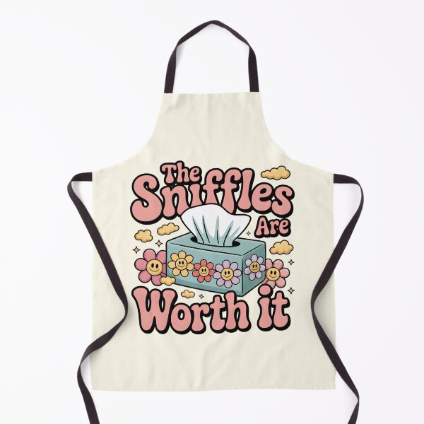 Item preview, The Sniffles Are Worth It – Allergy Season Humor designed and sold by Jollys-ArtShop.