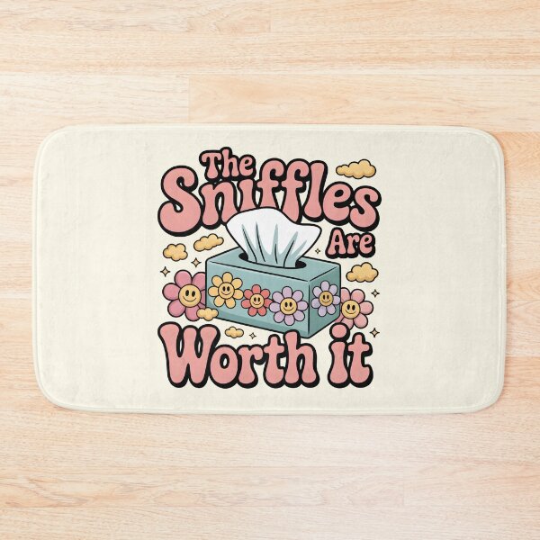 Item preview, The Sniffles Are Worth It – Allergy Season Humor designed and sold by Jollys-ArtShop.