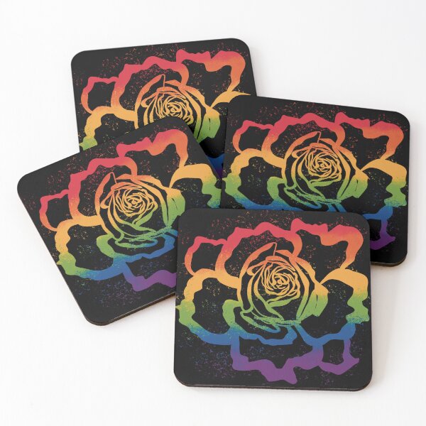 Item preview, Rainbow Rose designed and sold by StarlitFirefly.