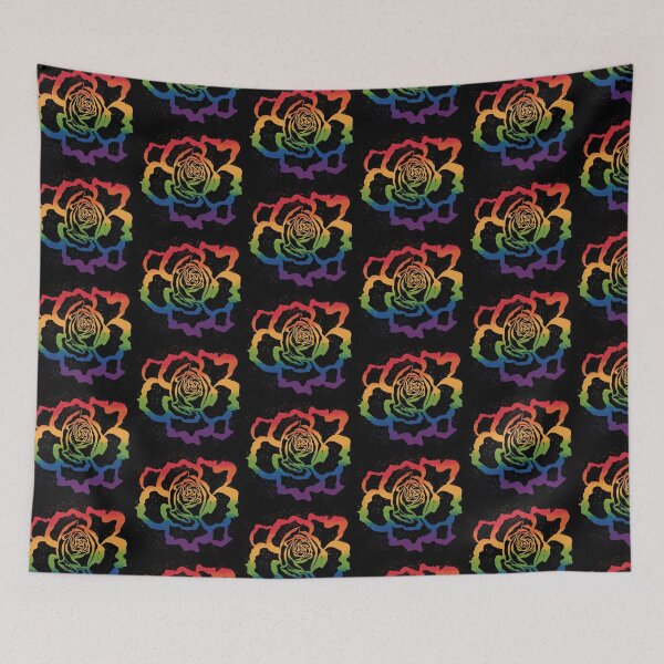 Item preview, Rainbow Rose designed and sold by StarlitFirefly.