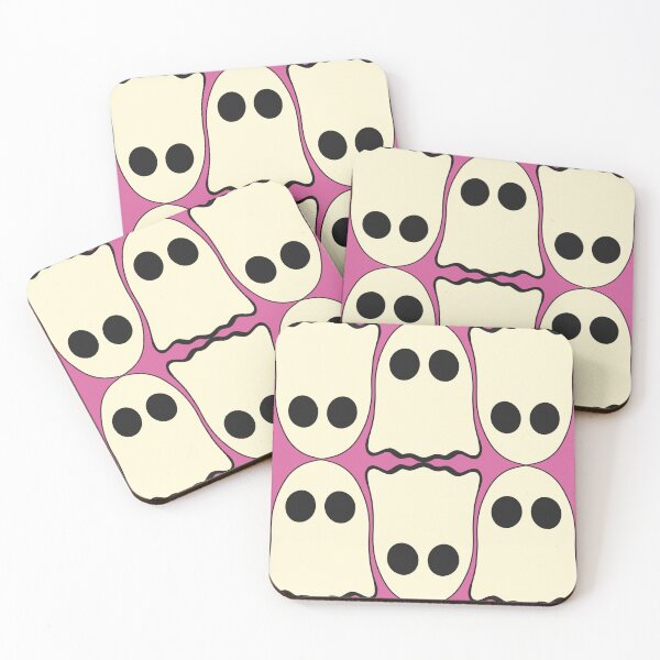 Item preview, Halloween Ghosts - Bubblegum Pink designed and sold by FoxfireAndCo.