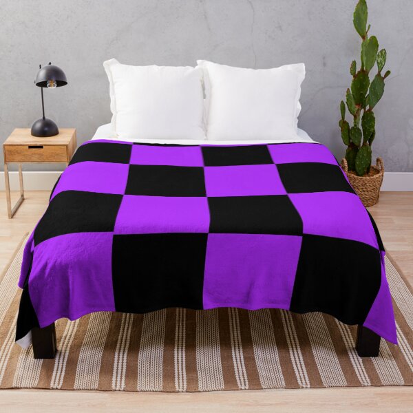 Item preview, Purple and black checkered designed and sold by KingCobra05.