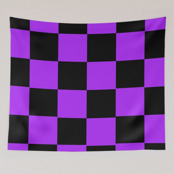 Item preview, Purple and black checkered  designed and sold by KingCobra05.
