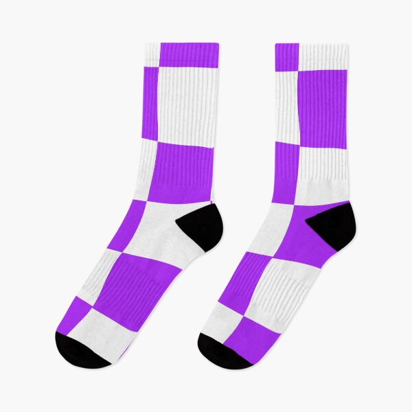 Item preview, Purple and white checkered  designed and sold by KingCobra05.