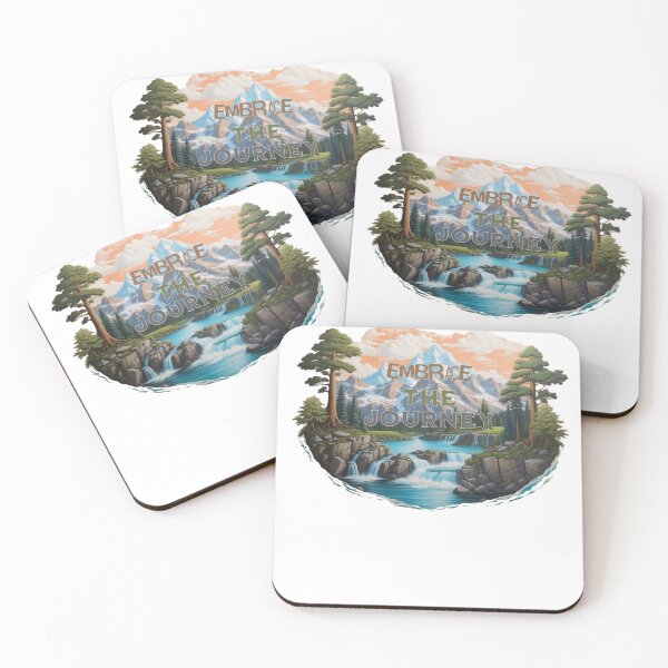 Item preview, Mountain Serenity: Embrace the Journey designed and sold by Canvations.