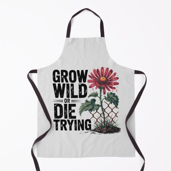 Item preview, Grow Wild or Die Trying – Rebel Flower Power designed and sold by Jollys-ArtShop.