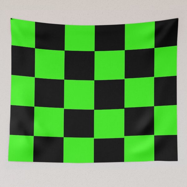Item preview, Green and black checkered  designed and sold by KingCobra05.