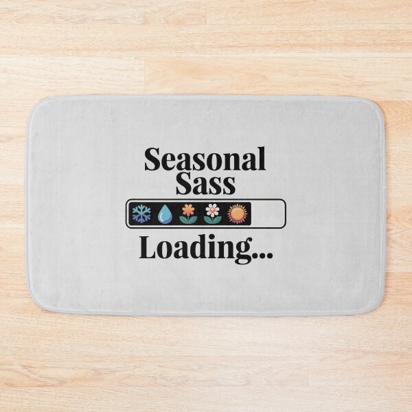 Item preview, Seasonal Sass Loading... – Spring Attitude Loading Bar designed and sold by Jollys-ArtShop.