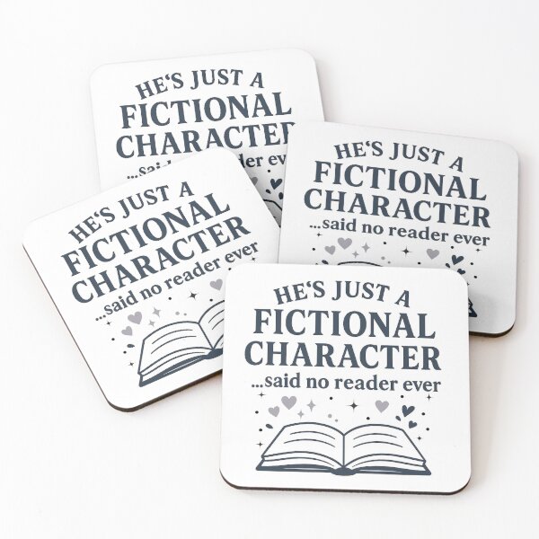 Item preview, He’s Just a Fictional Character Said No Reader Ever – Book Lover Design designed and sold by ThePeelAppeal.