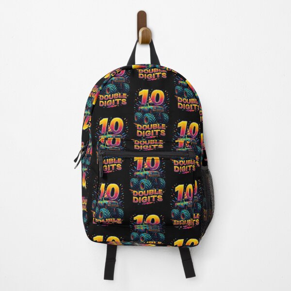 Item preview, Monster Truck Colorful 10th Birthday 10 Years Old Bday Boys Kids designed and sold by rafaeltto.