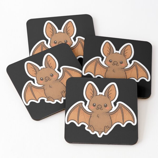 Item preview, Happy Cute Fruit Bat designed and sold by JustB Stylin'.