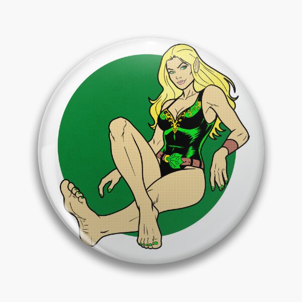Item preview, Elf Pinup designed and sold by SolefulStickers.