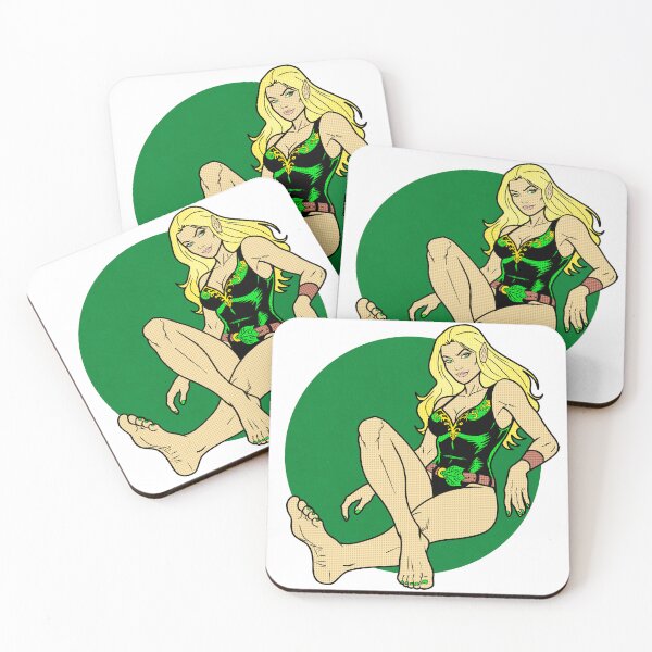 Item preview, Elf Pinup designed and sold by SolefulStickers.