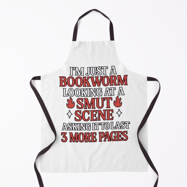 Item preview, I’m Just a Bookworm Reading a Smut Scene – Funny Romance Reader Design designed and sold by ThePeelAppeal.