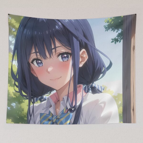Item preview, Aki Adagaki Outdoor Smile Masamune kun Revenge Anime designed and sold by Dashsopaner.