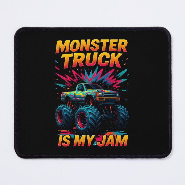 Item preview, Monster Truck Is My Jam Colorful Boys Girls Kids designed and sold by rafaeltto.