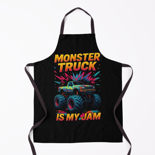 Item preview, Monster Truck Is My Jam Colorful Boys Girls Kids designed and sold by rafaeltto.