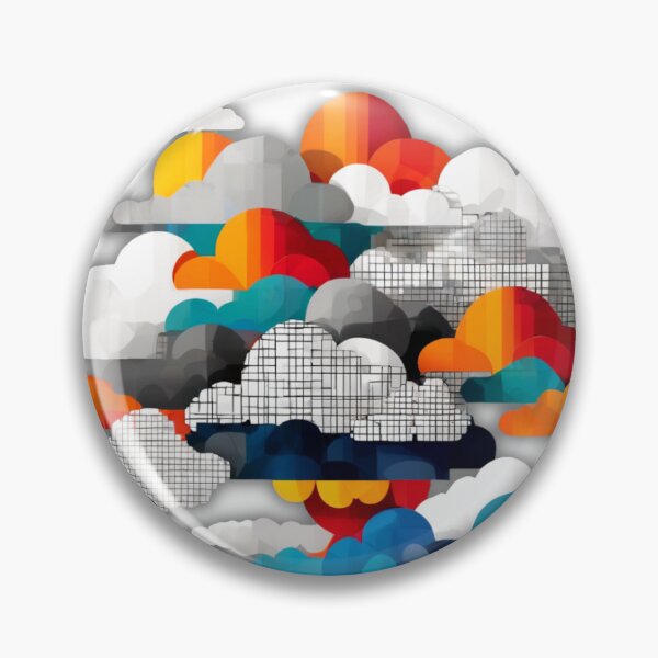 Item preview, Pixelated Cloud Designs designed and sold by Zofia Sosnecka.