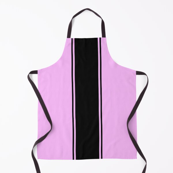 Item preview, Single Racing Stripe With 2 Pinstripes - Black on Pink designed and sold by Racing Stripes Only.