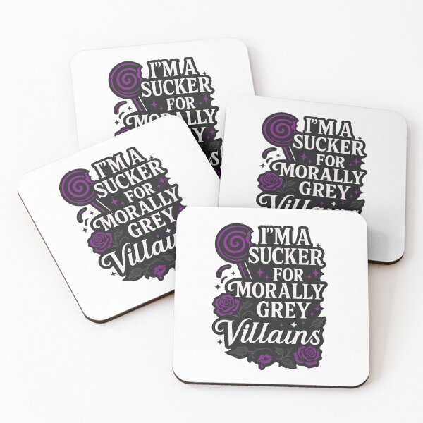 Item preview, I’m a Sucker for Morally Grey Villains | Dark Romance Bookish Design designed and sold by ThePeelAppeal.