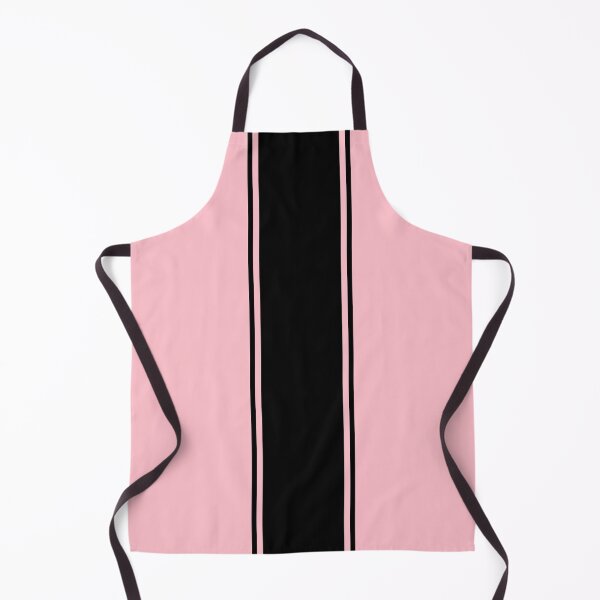 Item preview, Single Racing Stripe With 2 Pinstripes - Black on Pink designed and sold by Racing Stripes Only.